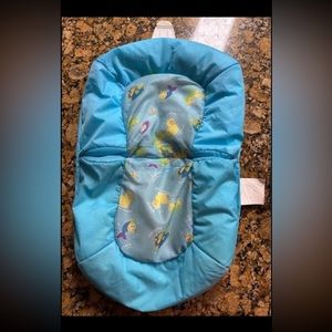 Summer Baby Bather Blue With Rubber Ducks and Fish